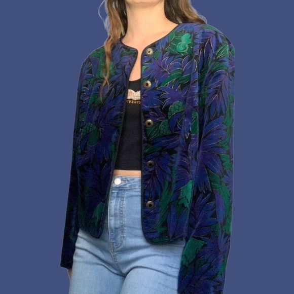 Patterned Blazer - Picture 3 of 4